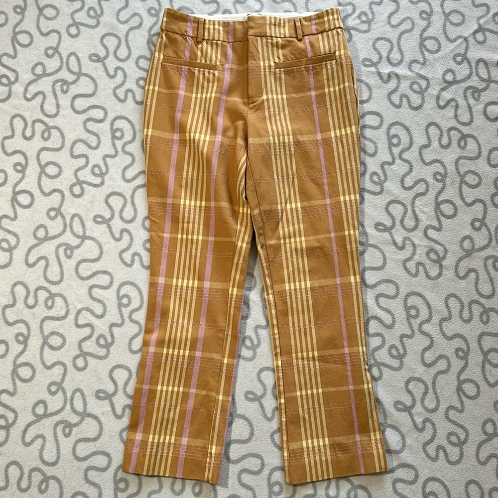 Anthropologie Plaid Dress Pants